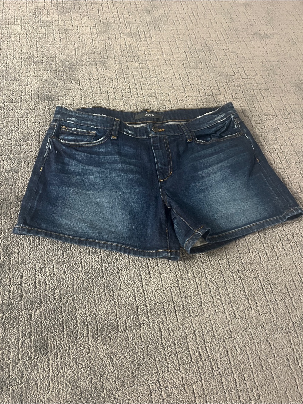 Joe's Jeans Dark Blue Denim Cutoff Shorts